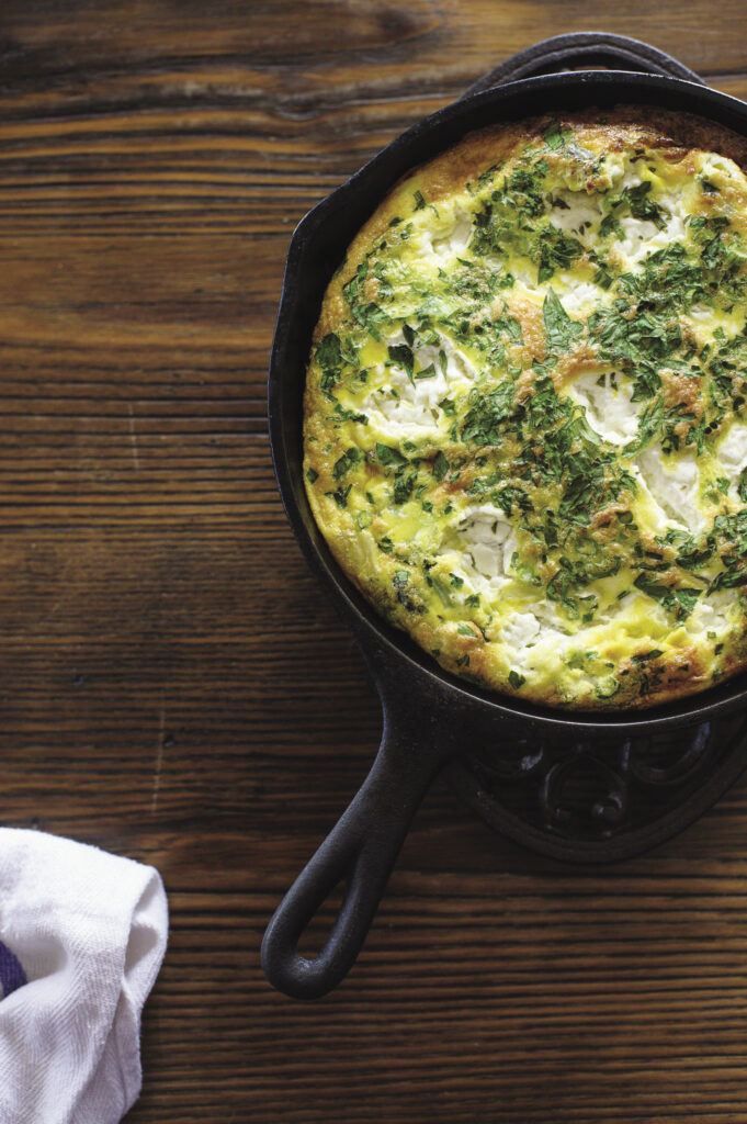 Asparagus and Herb Frittata