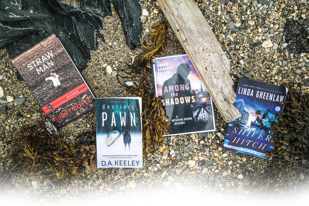 mystery books on ground