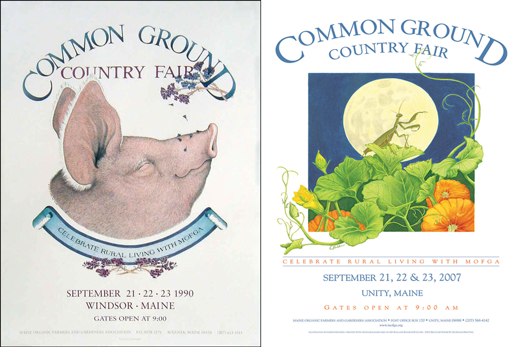 Common Ground Fair Prints of the Barnyard Down East Magazine