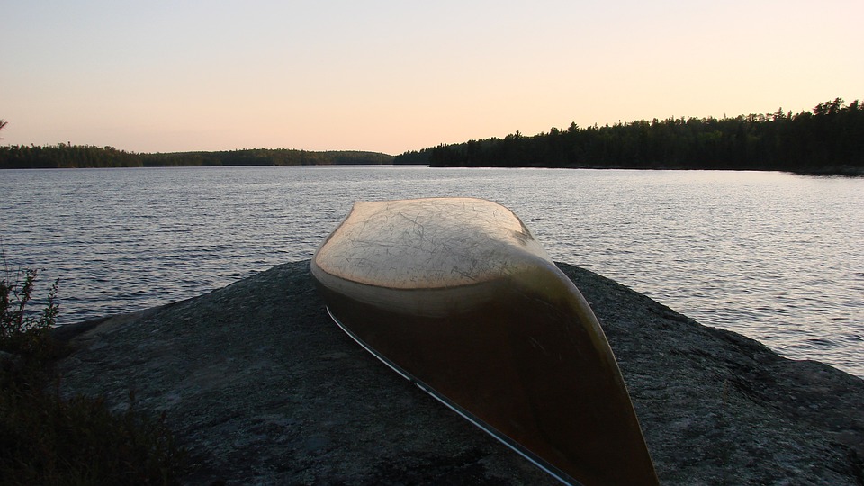 canoe tripping up north