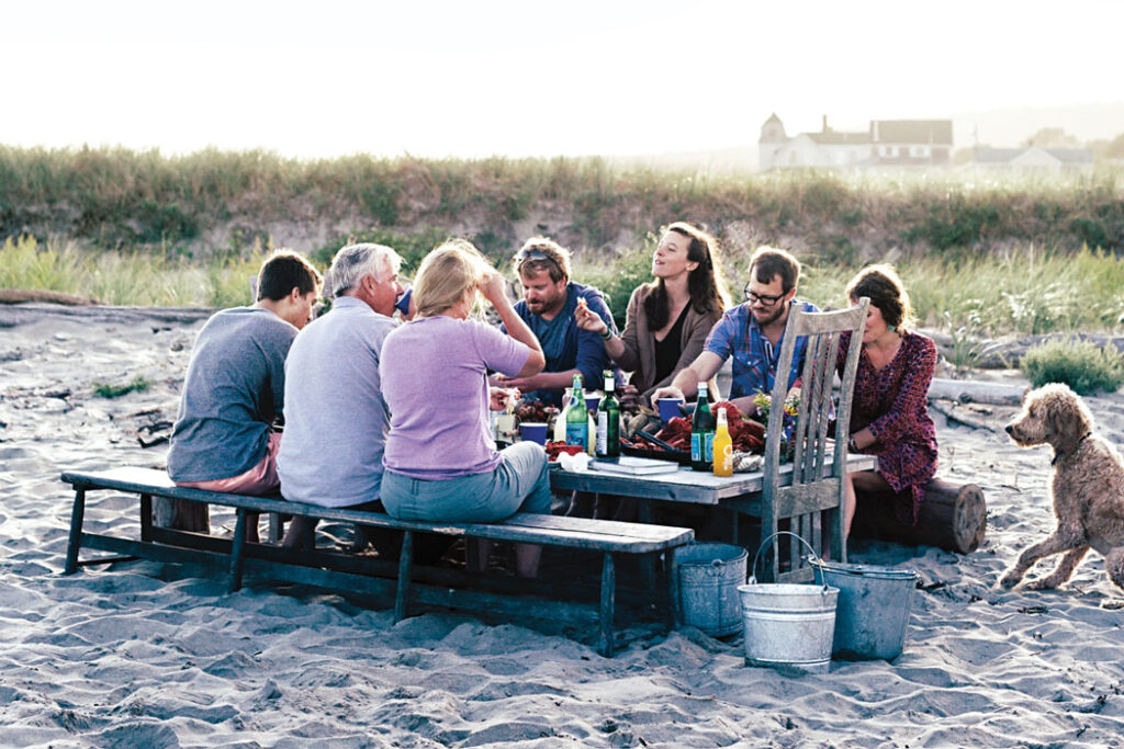 An authentic Maine clambake