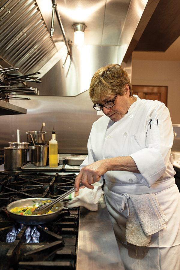 Chef Rebecca Charles.