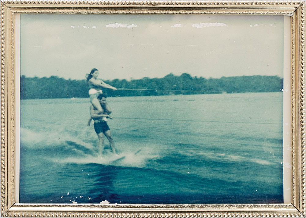 Waterskiing on McGrath Pond