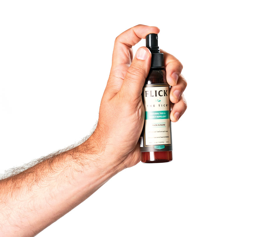 Flick the Tick bug spray