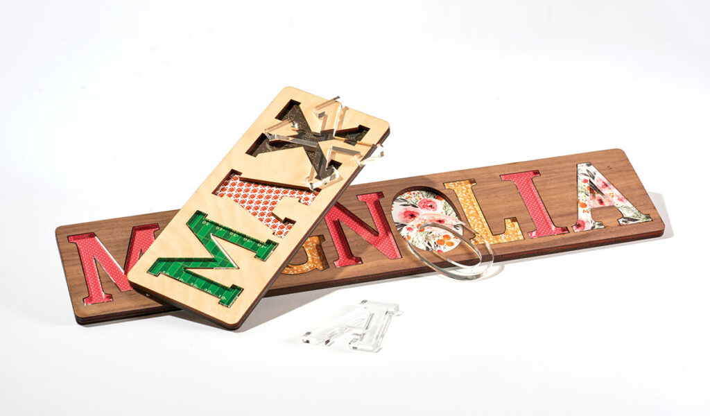 Wooden Name Puzzles