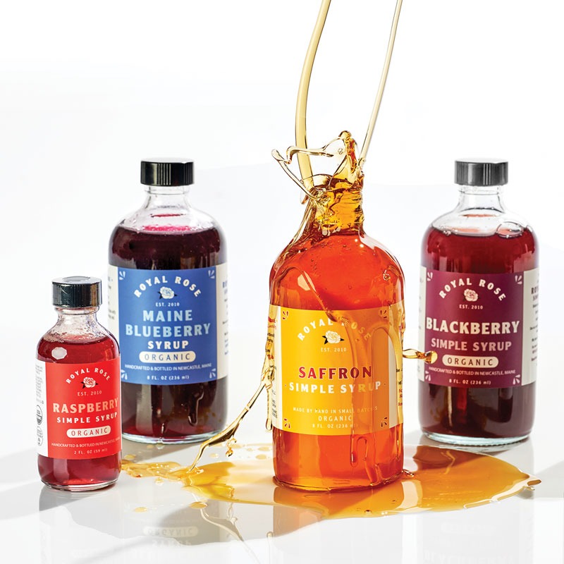 Royal Rose Organic Syrups