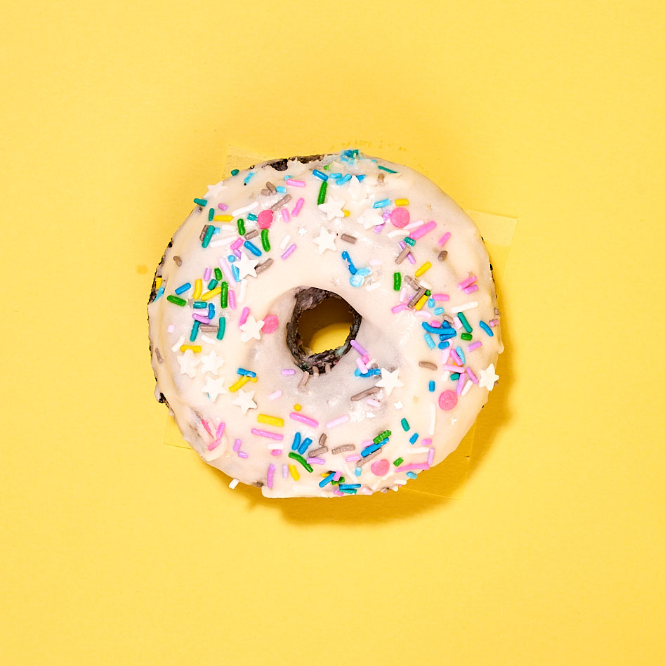 Lovebirds’s chocolate with cream-cheese glaze