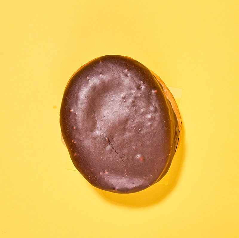 Lovebird's Boston cream doughnut