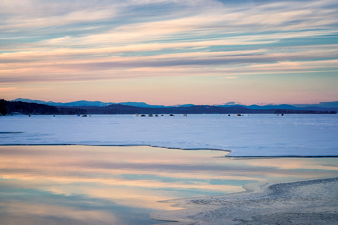 Waiting for Ice Out on a Lake in Maine Down East Magazine