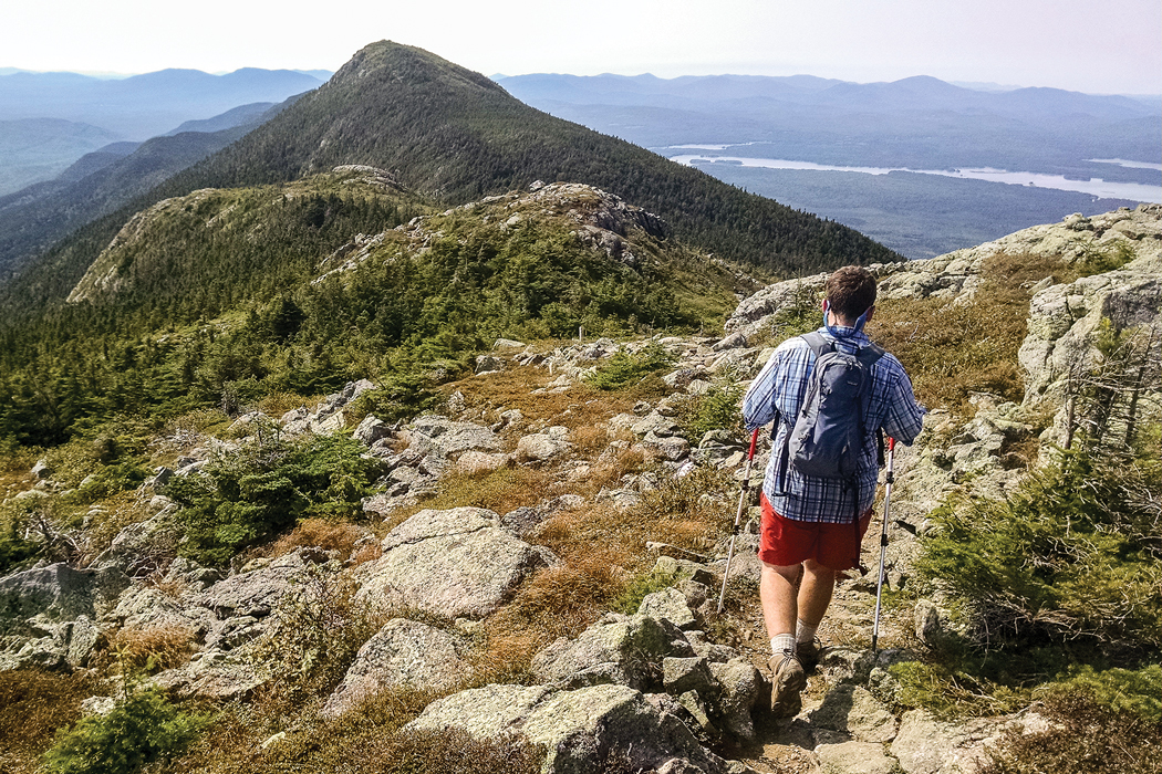 Avery Peak on the Bigelow Traverse.