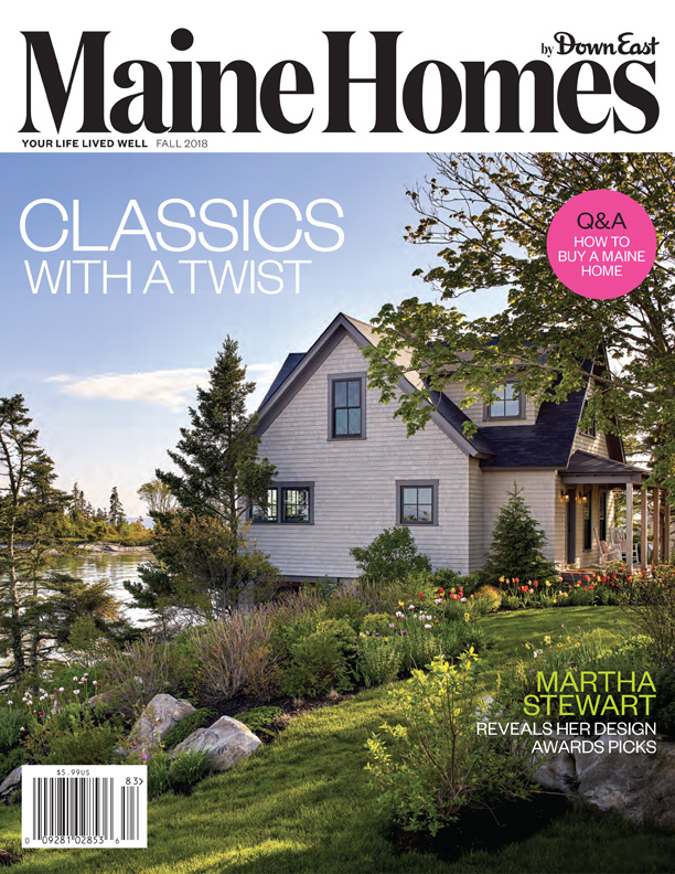 Maine Homes by Down East Magazine Cover