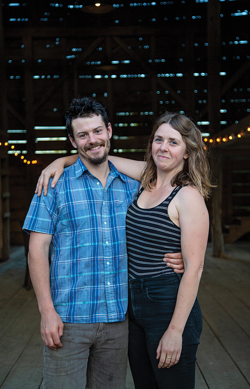 Andrew White and Katee Lafleur