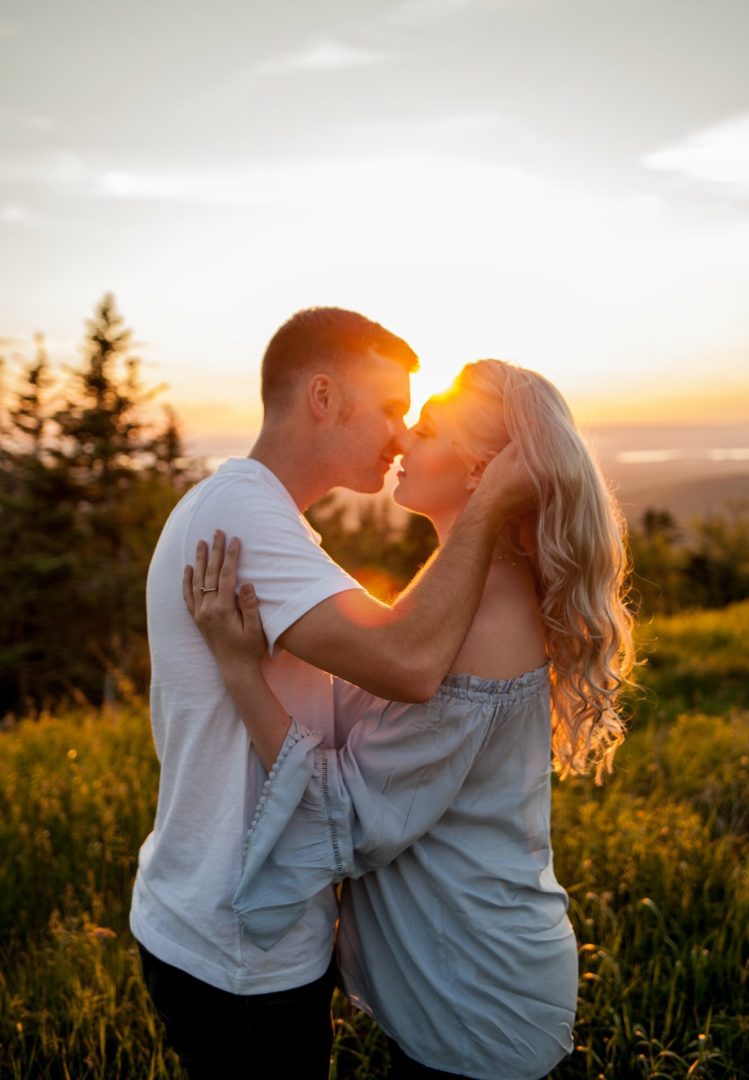 Love on top of a Mountain in Maine
