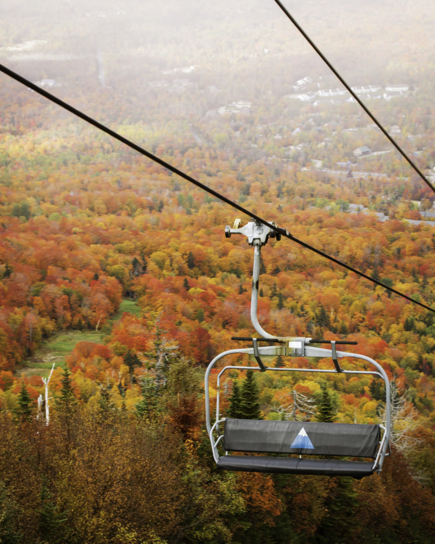 Autumn Sugarloaf Chairlift Ride