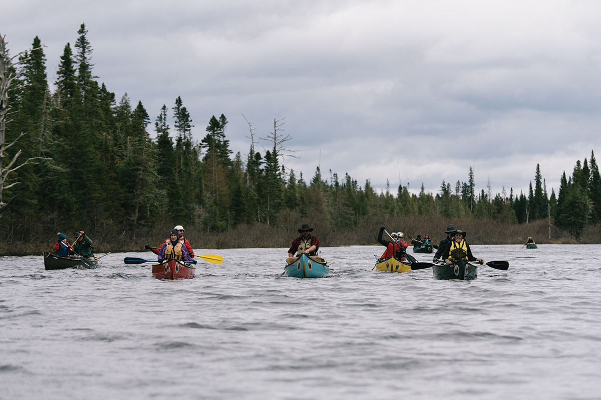 Paddling on the St. John River