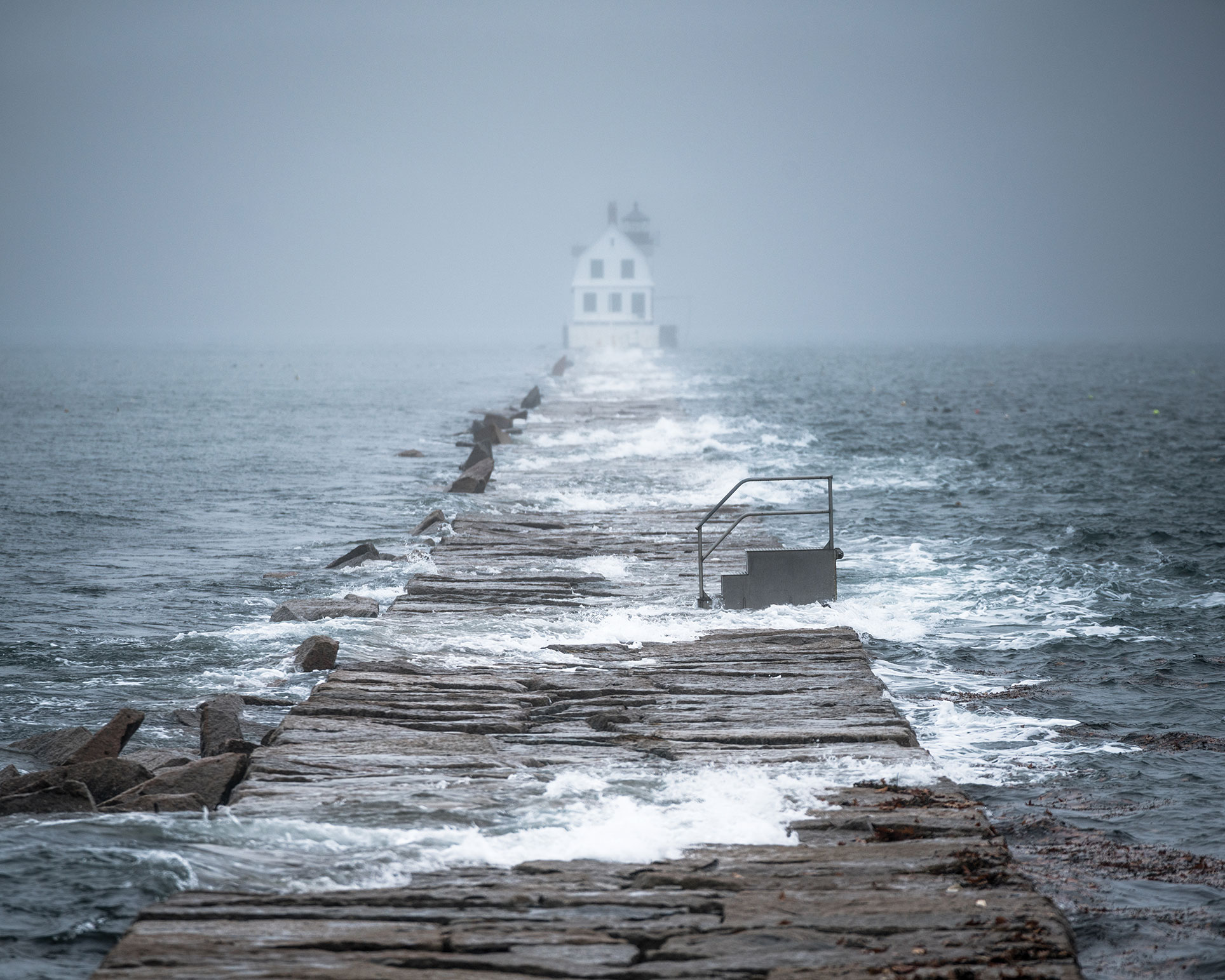 Rockland Harbor Breakwater Light