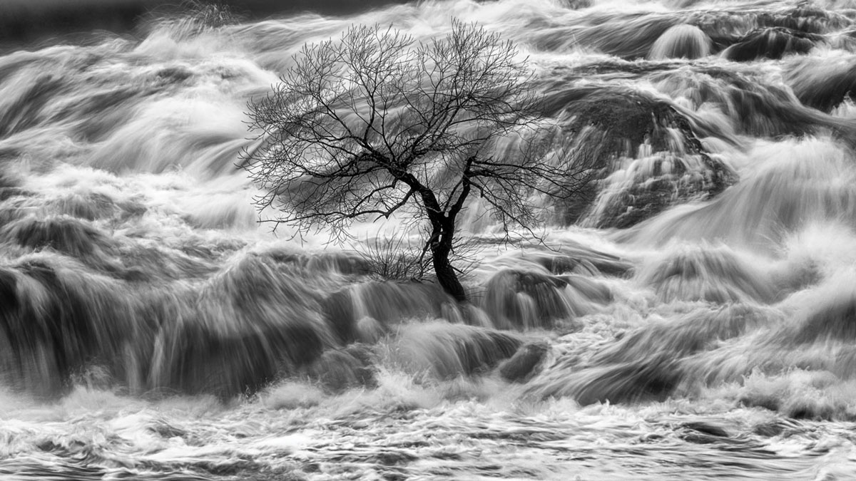 Androscoggin River, Lisbon Falls; Nikon D850, 28–300mm