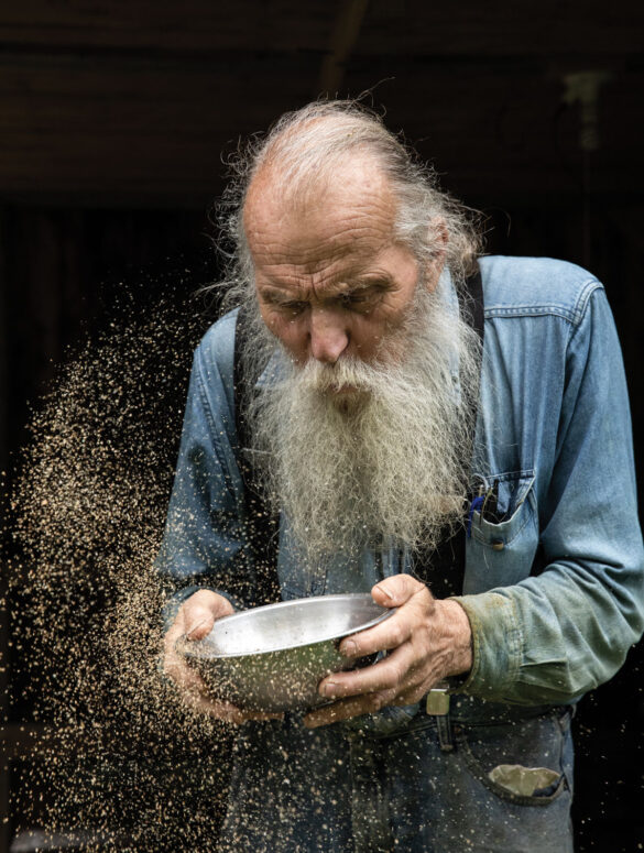 Will Bonsall and his heirloom seeds